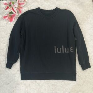 Lululemon - Black Sweatshirt, Size M/L
